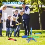 Kids' Air Rocket Launcher - Outdoor Jump & Stomp Play Set