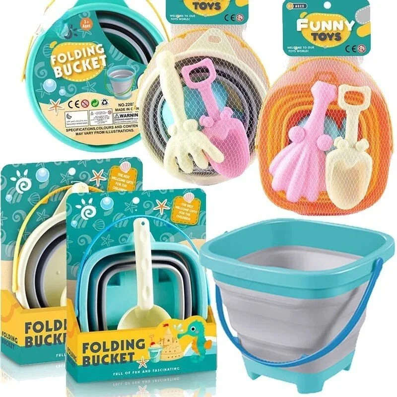 Kid-Friendly Collapsible Sand & Water Play Set