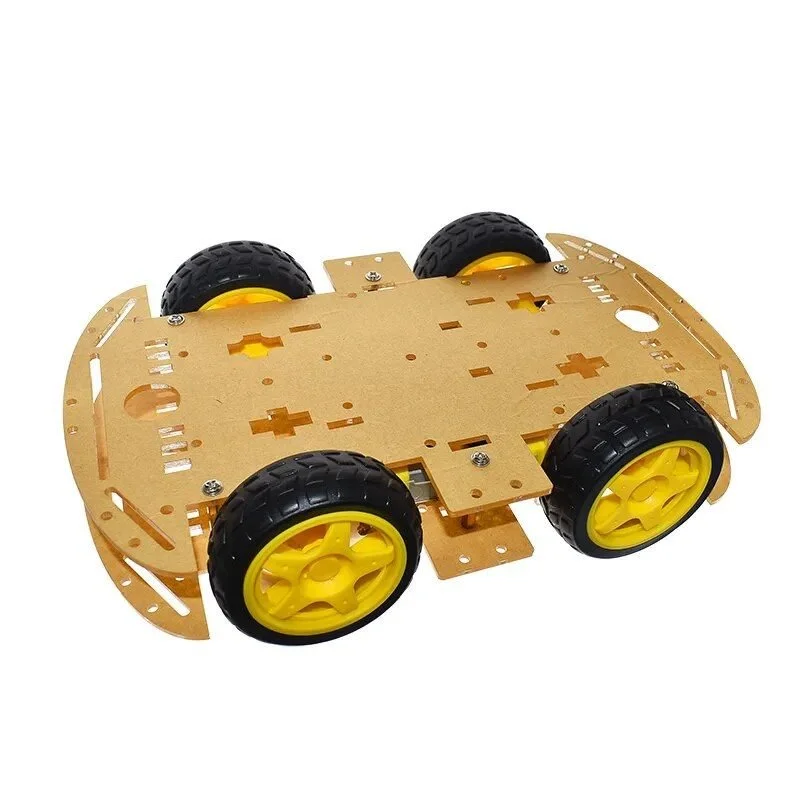 Arduino UNO R3 4WD Robot Car Kit - RC Remote Control, L98N, Educational STEM Learning DIY Set