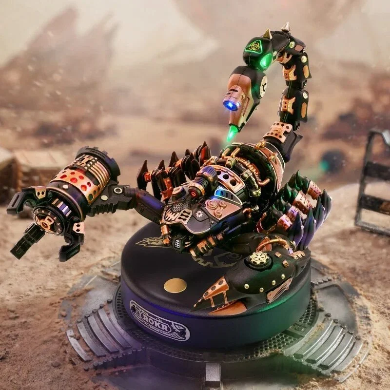 3D Interactive Scorpion Puzzle with Motor & Light