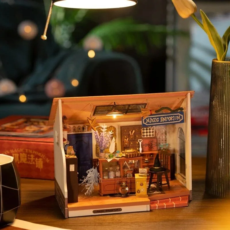 Miniature Fantasy Magic Doll House DIY Wooden Kit