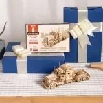 3D Wooden Puzzle Model Kit - Heavy Truck