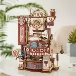 DIY Chocolate Factory Marble Run - 3D Wooden Puzzle Toy