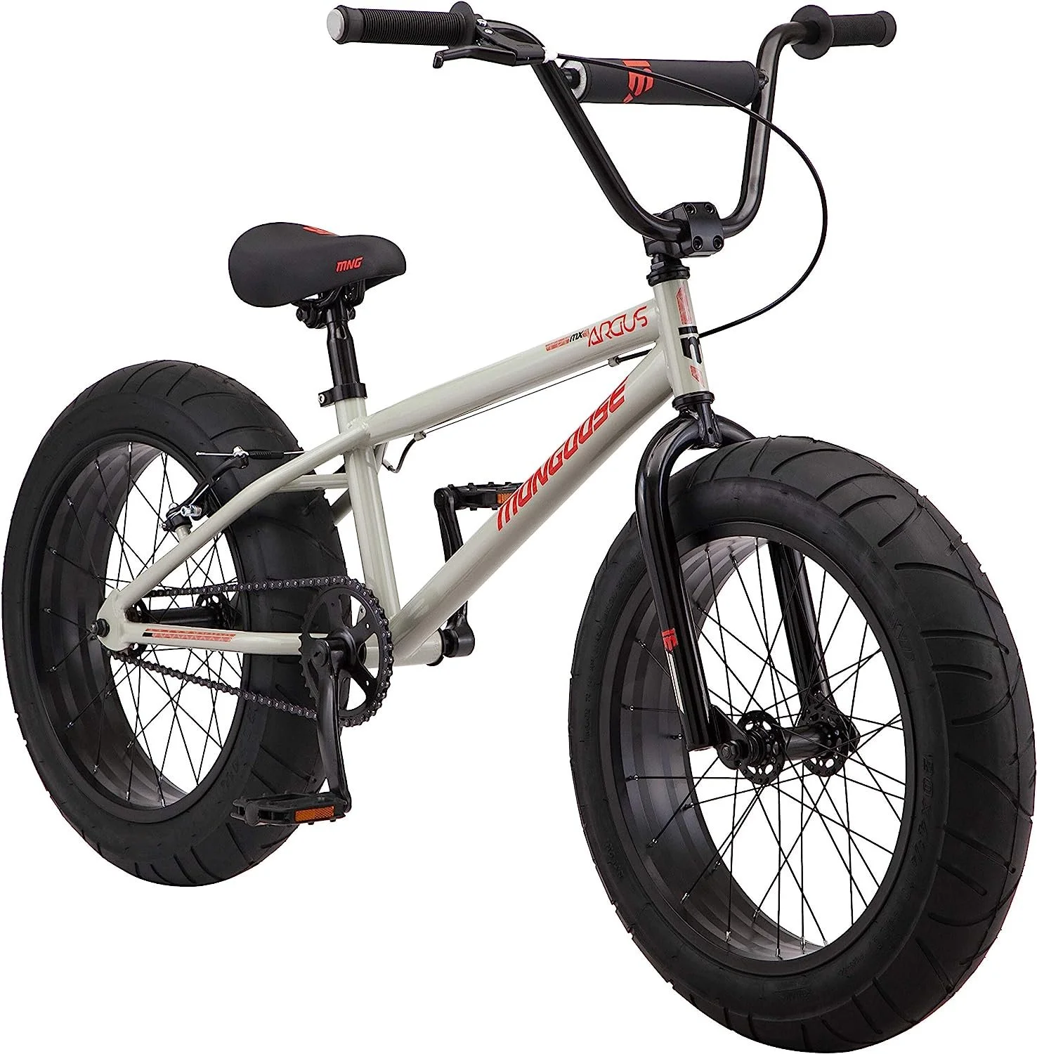 Kids Fat Tire Mountain Bike - 20-Inch Wheels, Single Speed, Steel Frame