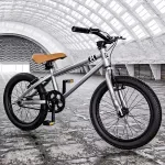 Kids' Adjustable Mountain Bike: 20" High Carbon Frame with Training Wheels