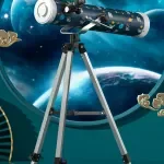 HD Astronomical Telescope for Kids - 35X-875X Magnification, 114mm Objective