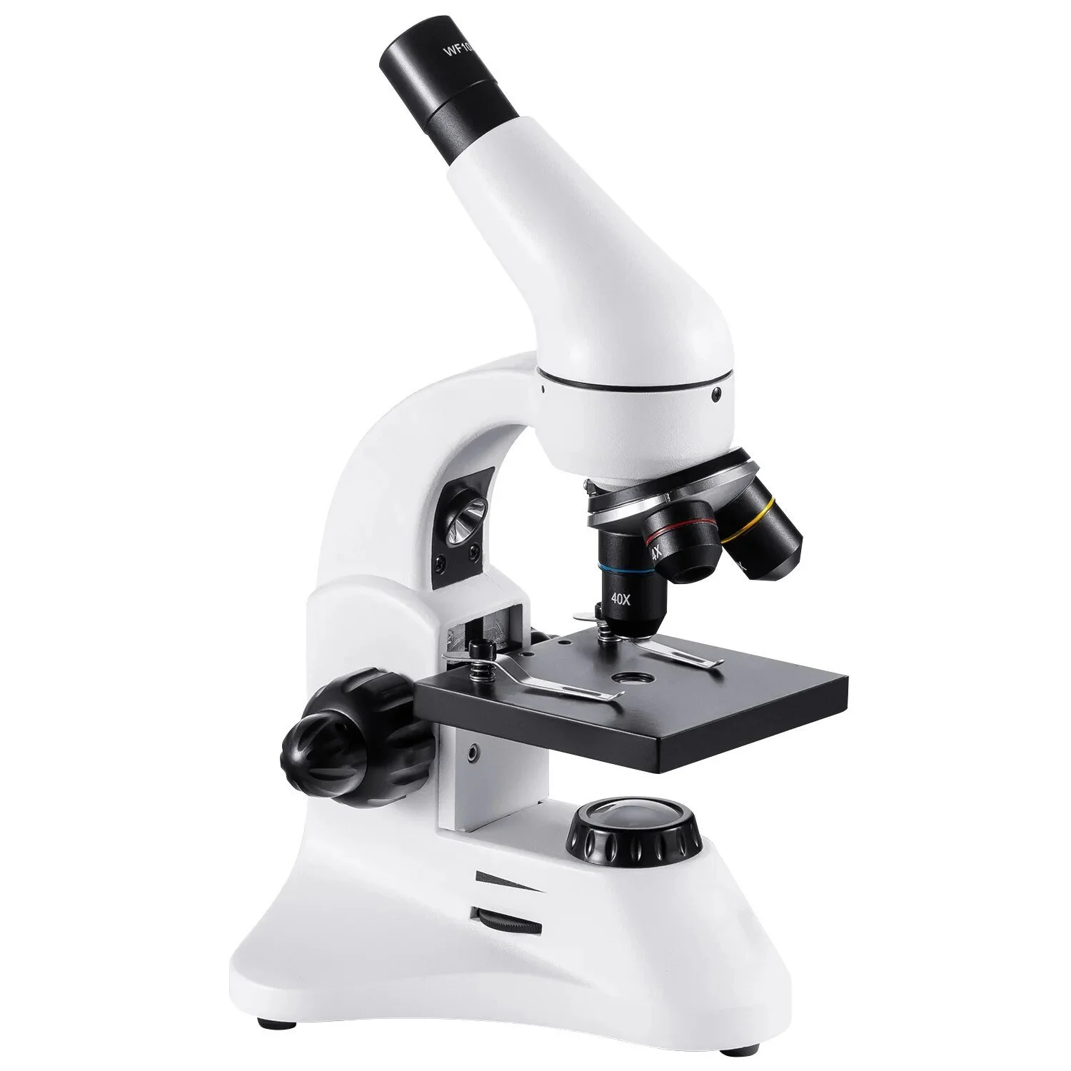 High-Definition 2000X Monocular Microscope for Biology and Science Experiments
