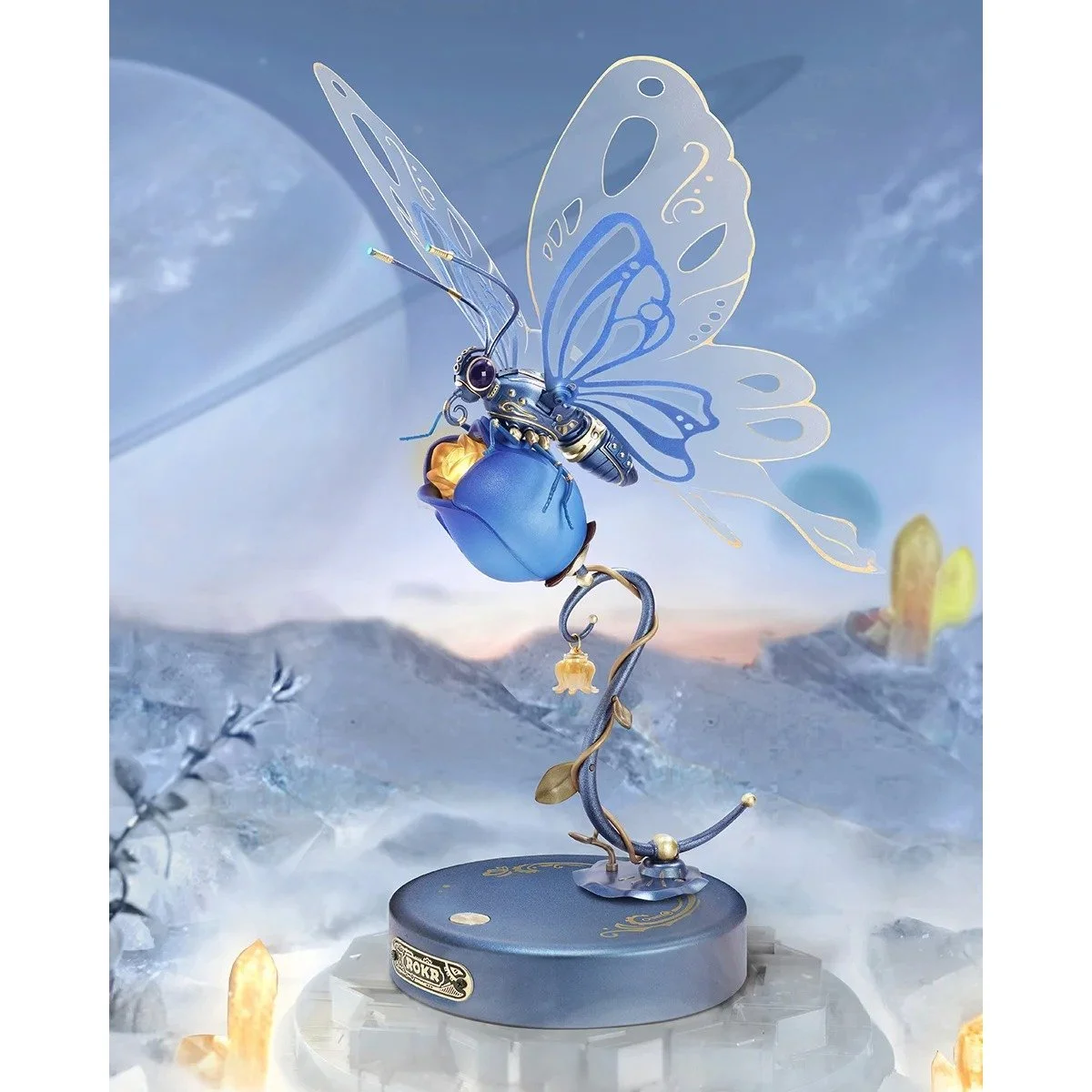 3D Metal Butterfly Puzzle with LED Light