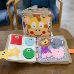 Kids Early Educational Cartoon Busy Book