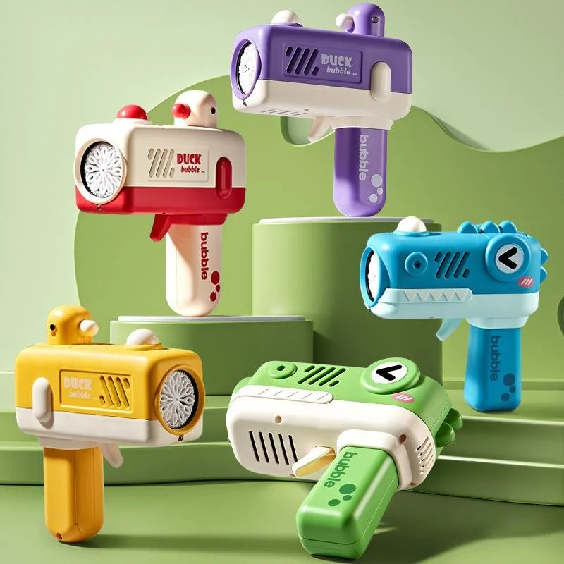 Automatic Cartoon Bubble Blaster for Kids