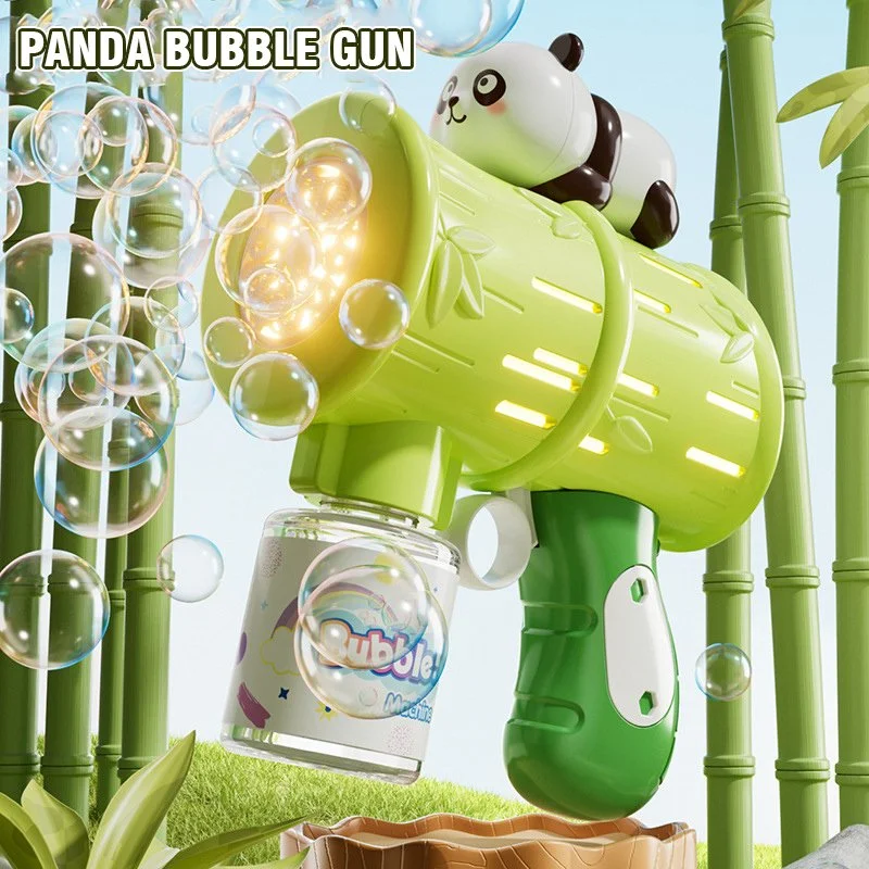 Panda Bubble Gun Soap Blower