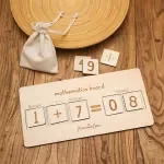 Wooden Multiplication and Division Board