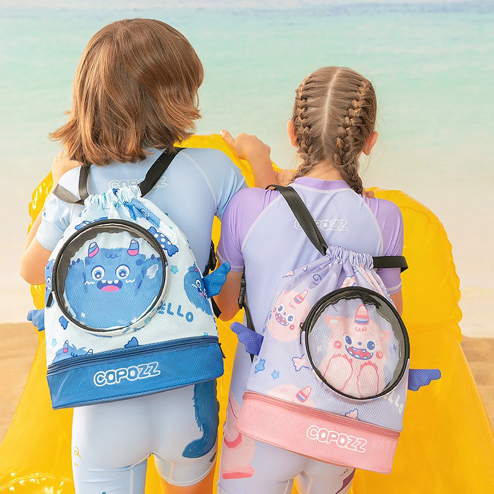 Kids Waterproof Cartoon Swimming Backpack