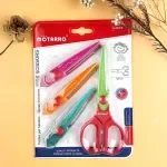 4 Style/Set Kids’ Creative Lace Scissors with Wavy Pattern