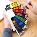 Portable Gouache Paint Set