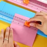 Lightweight A4/A5 Guillotine Paper Trimmer & Scrapbook Cutter
