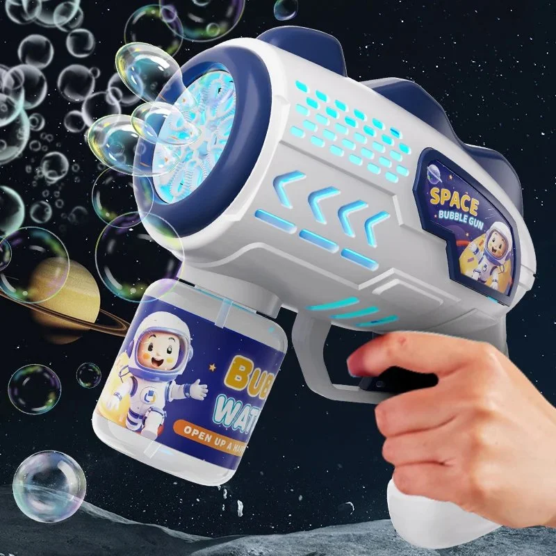 Automatic Rocket Bubble Gun - Fun Bubble Machine Toy