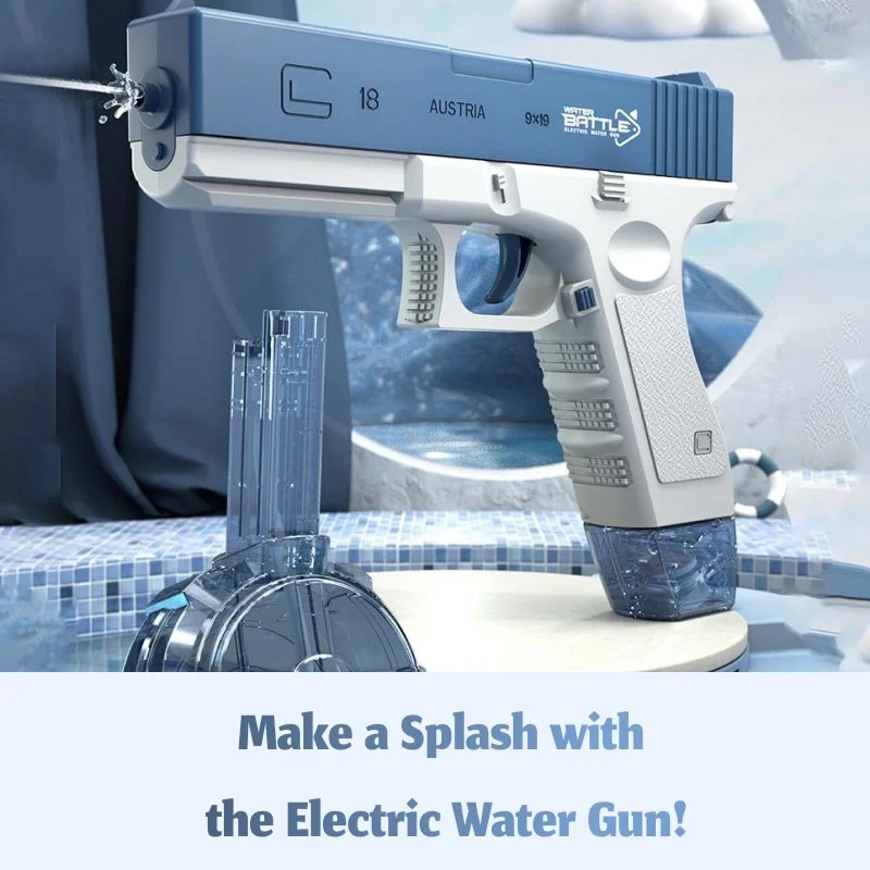 Large-Capacity Electric Water Gun for Ultimate Summer Fun