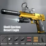 Shell Ejection Desert Eagle G17 Soft Bullet Toy Gun
