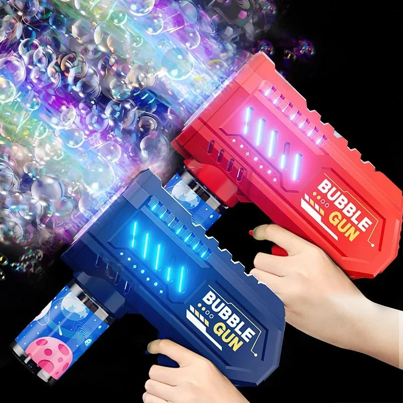 Automatic Bubble Blower Gun Toy - Fun Outdoor Bubble Machine