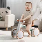Baby Balance Bike with 4 Wheels