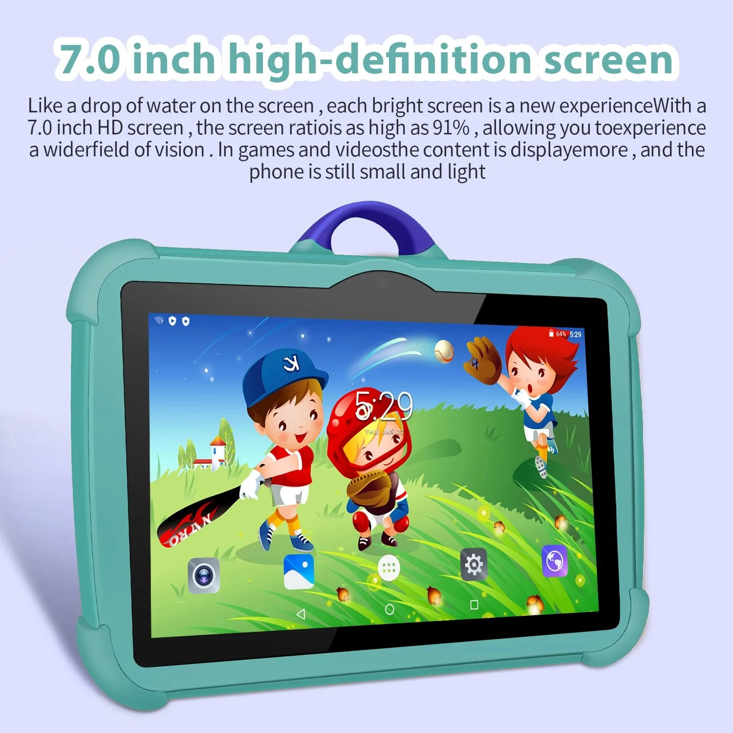 7-Inch Android 13 Kids Tablet