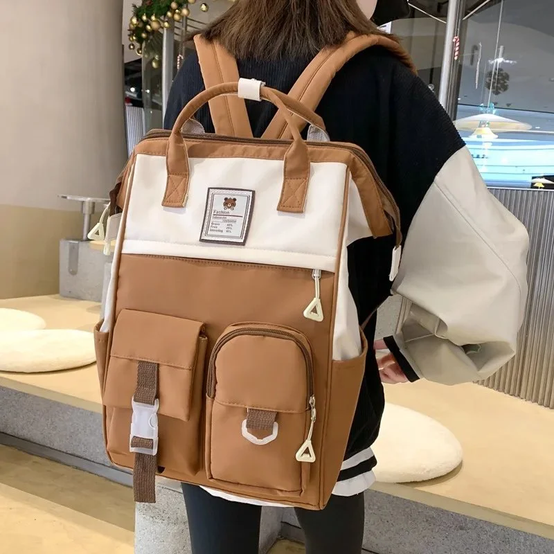 Large Capacity Waterproof School Backpack for College Students & Travel