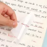 50 Sheets Transparent Sticky Notes