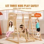 7-in-1 Indoor Jungle Gym for Kids