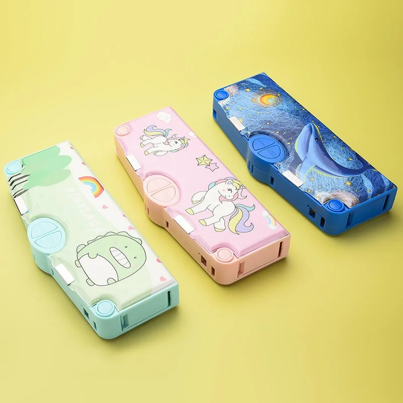 Multi-Function Pencil Box for Kids