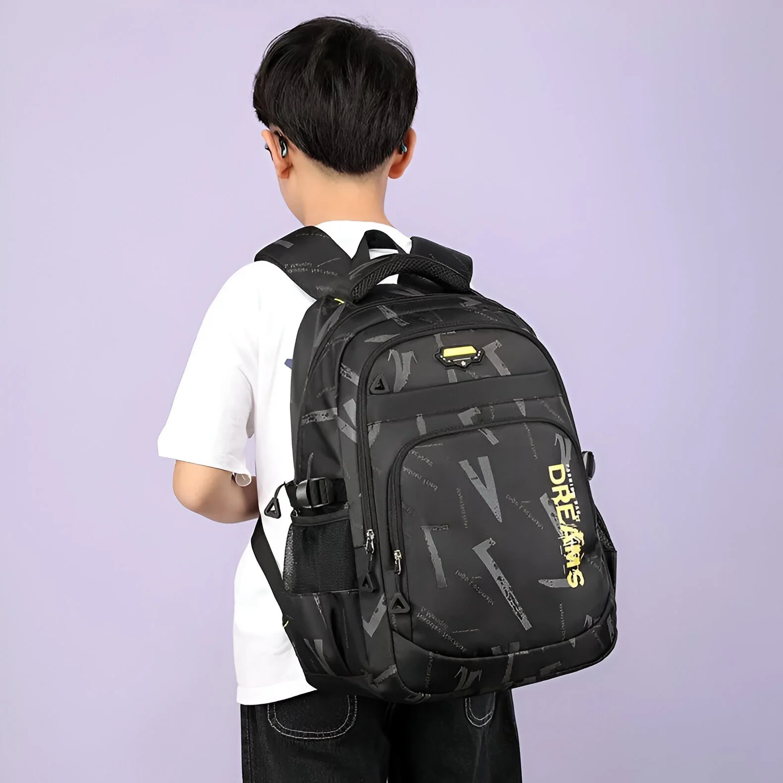 Durable Nylon Backpack for Boys