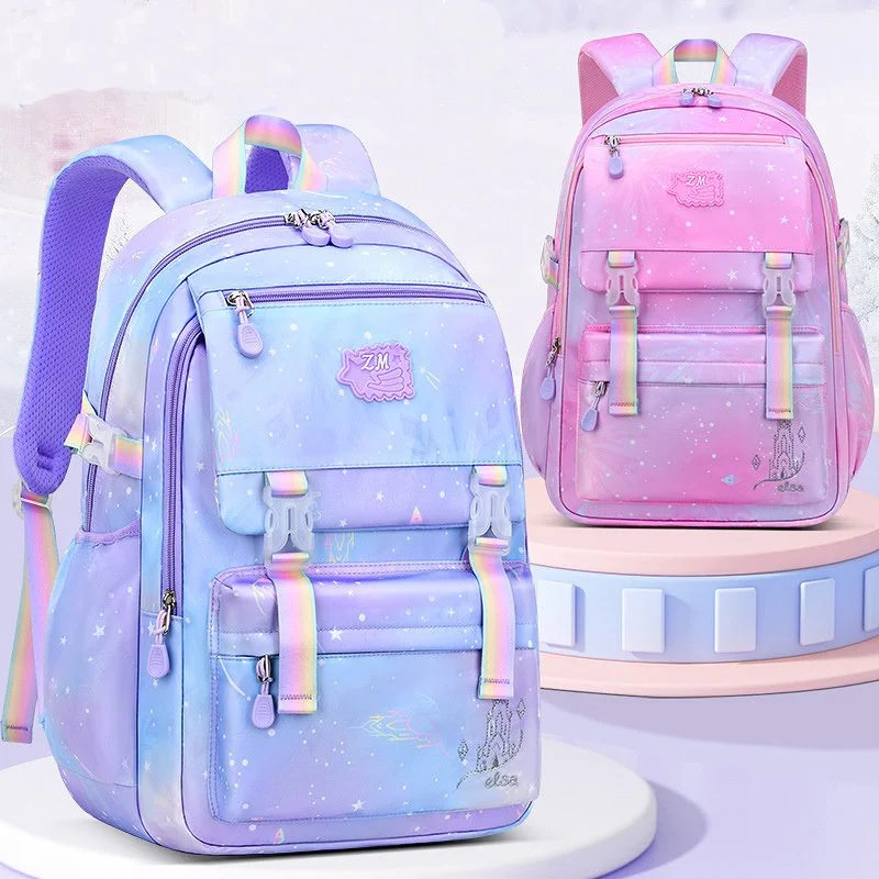 Girls Kawaii Waterproof Orthopedic Backpack