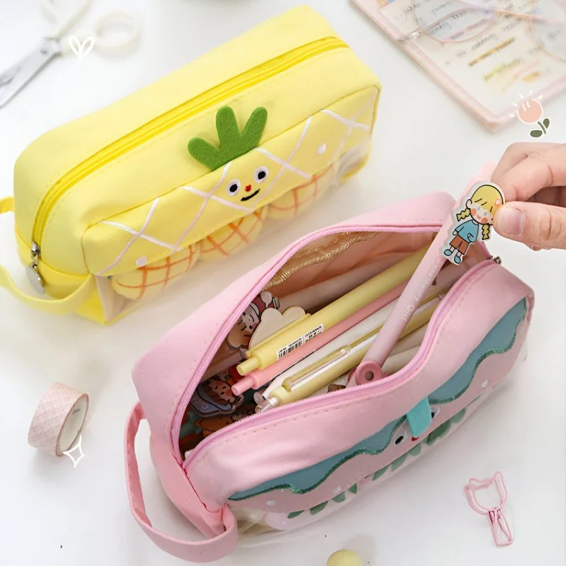 Cute Fruit Pencil Case