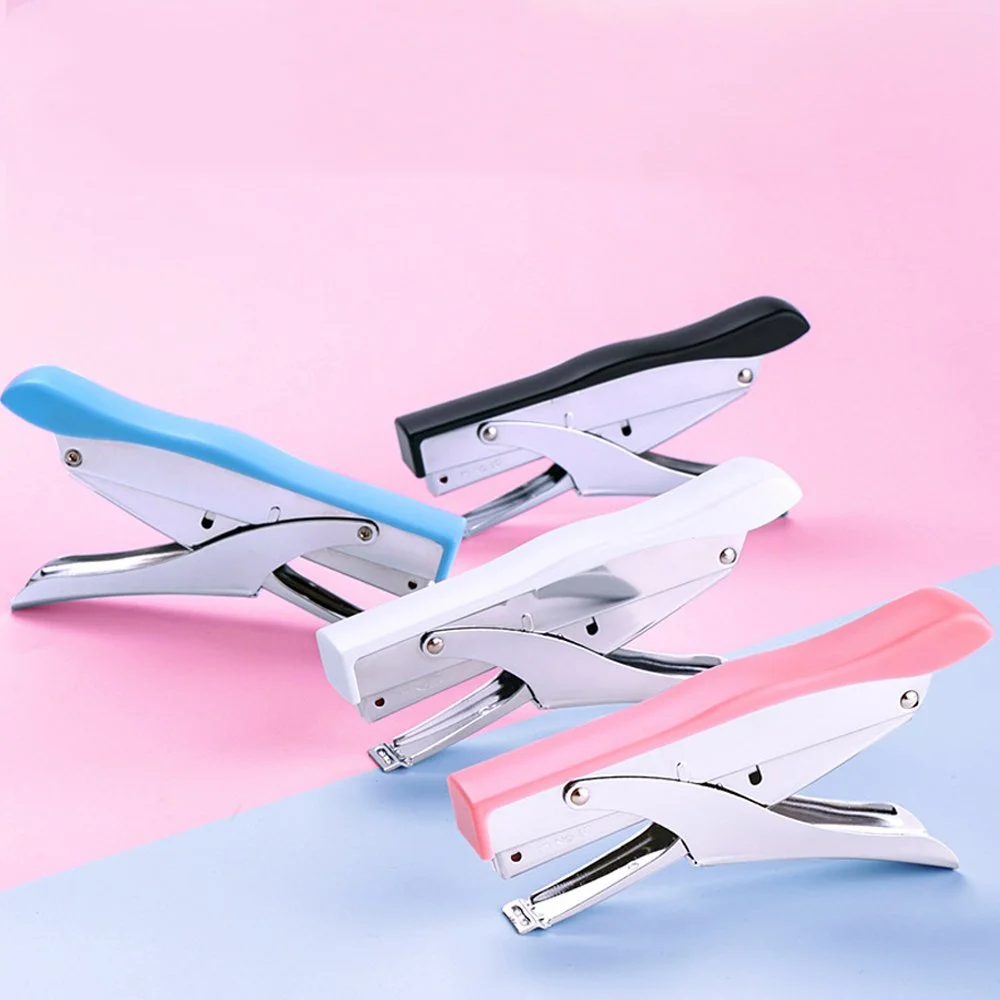 Large Capacity Ergonomic Hand Stapler for Office Use