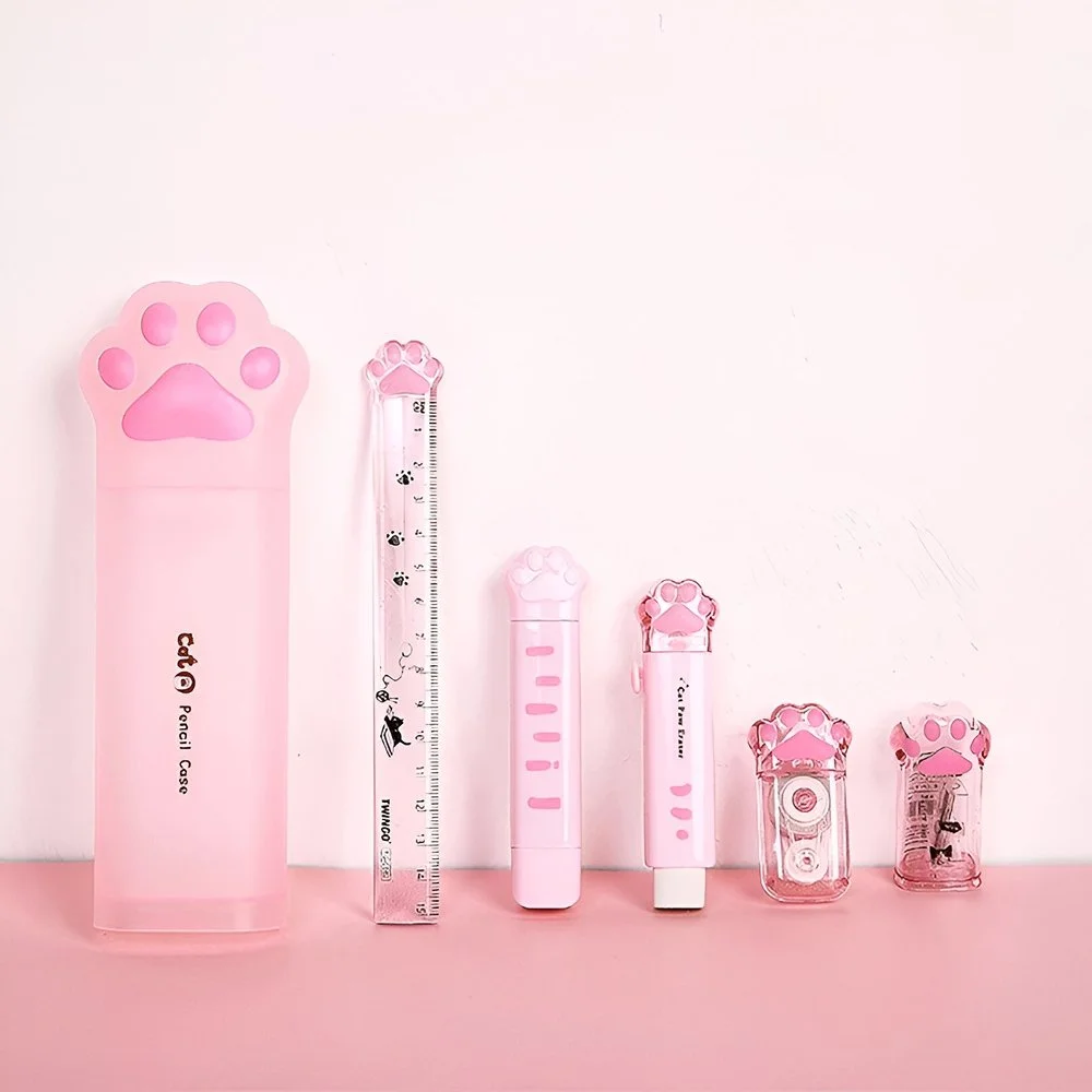 Cat Paw Stationery Set