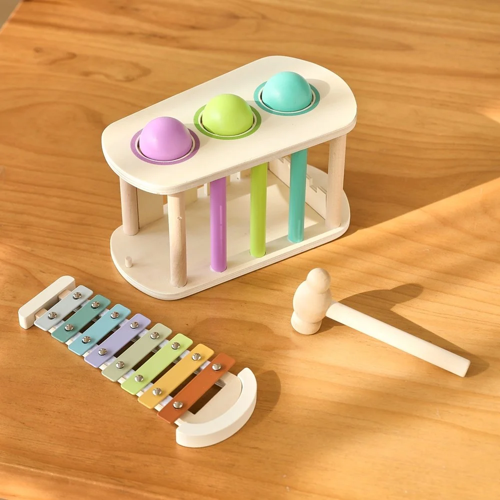 Montessori Wooden Musical Percussion Toy