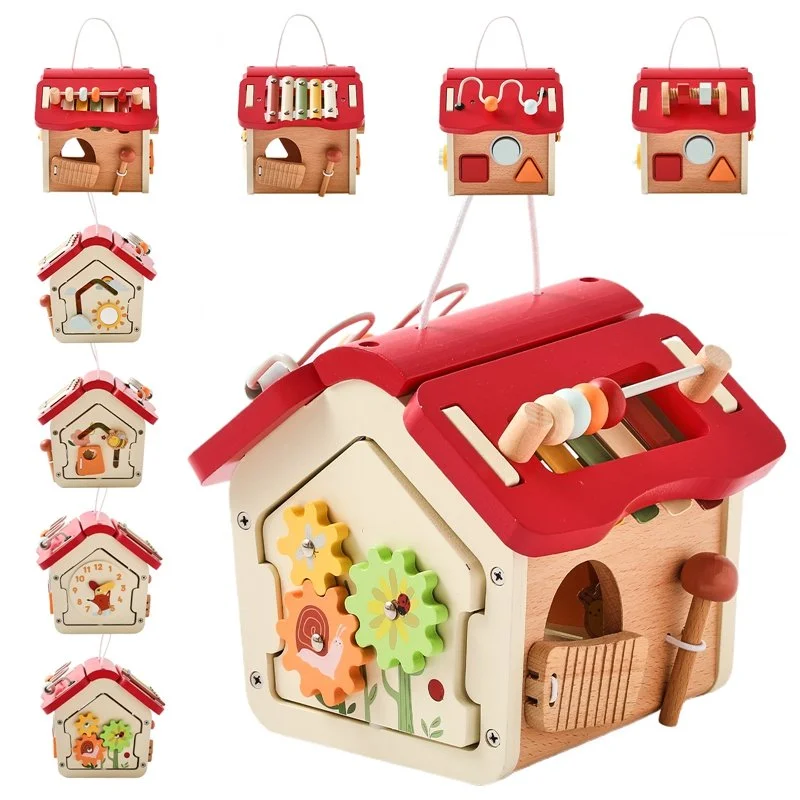 Montessori Wooden Music House