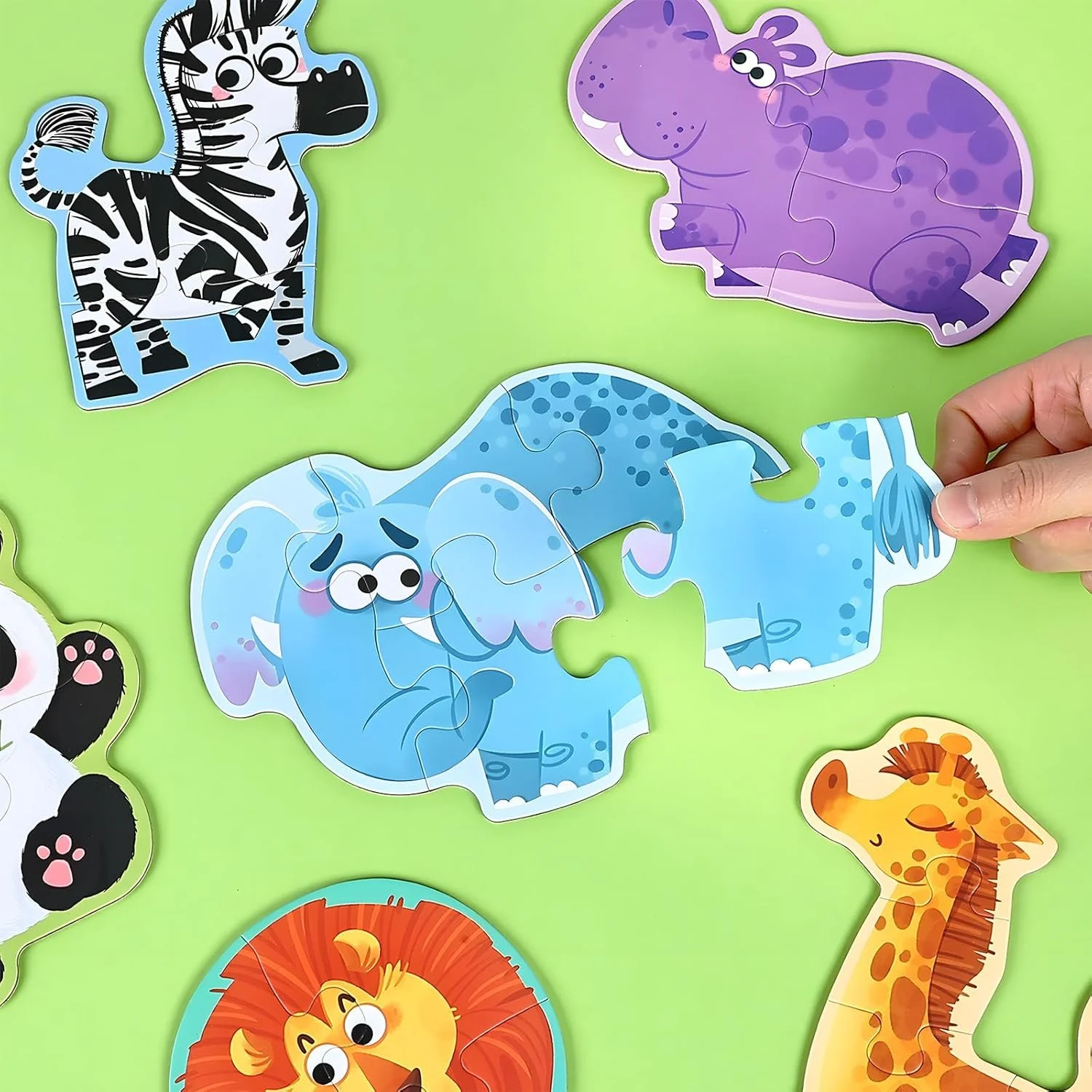 Wooden Jigsaw Puzzles for Toddlers