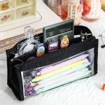 Large Capacity Transparent Pencil Case