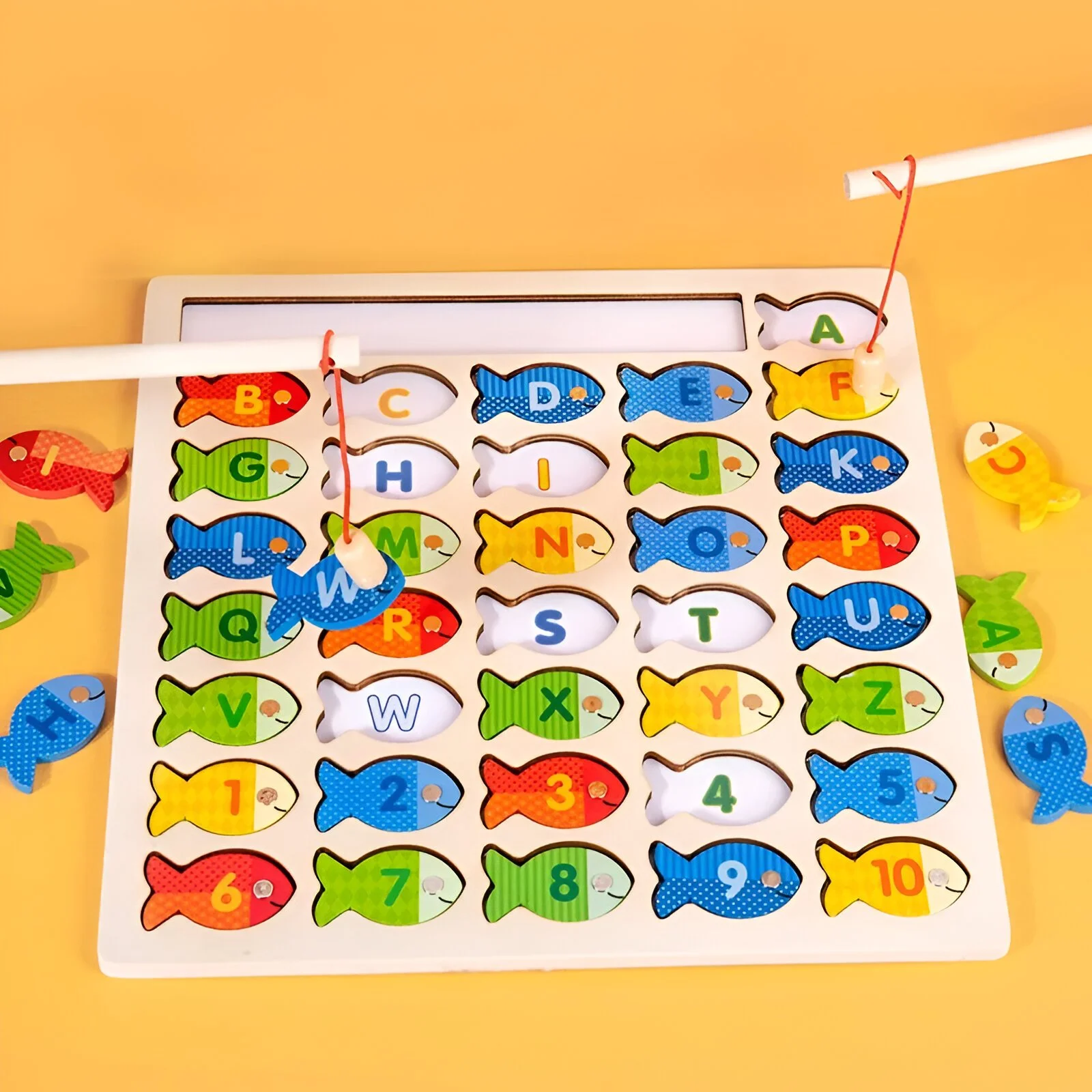 Montessori Magnetic Fishing Toy Set