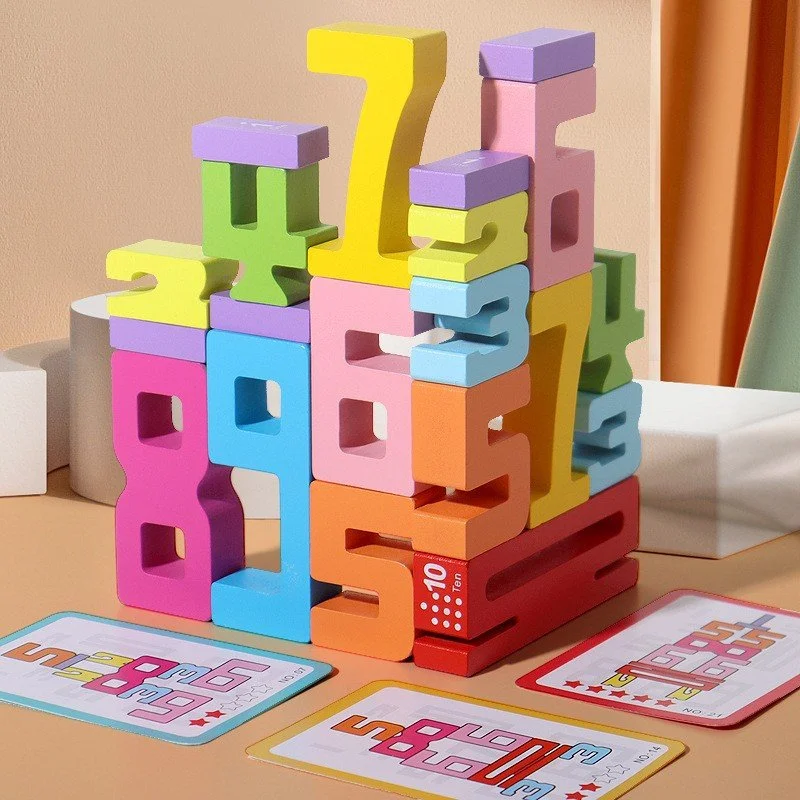 Montessori Wooden Number Puzzle