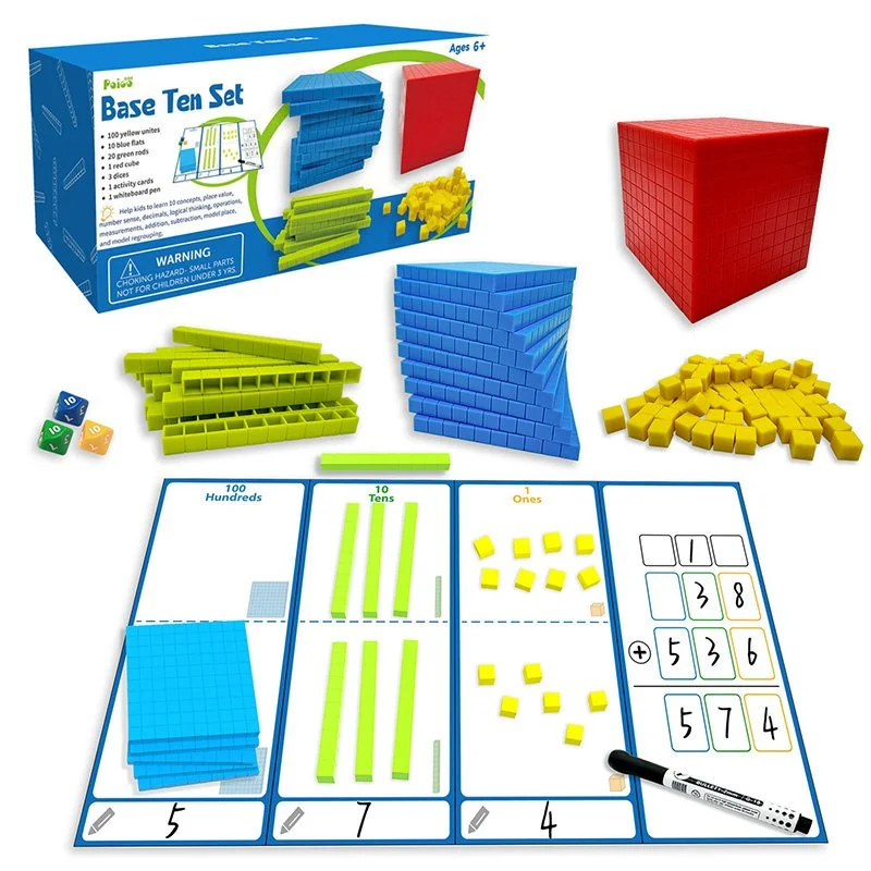Kids Base Ten Blocks