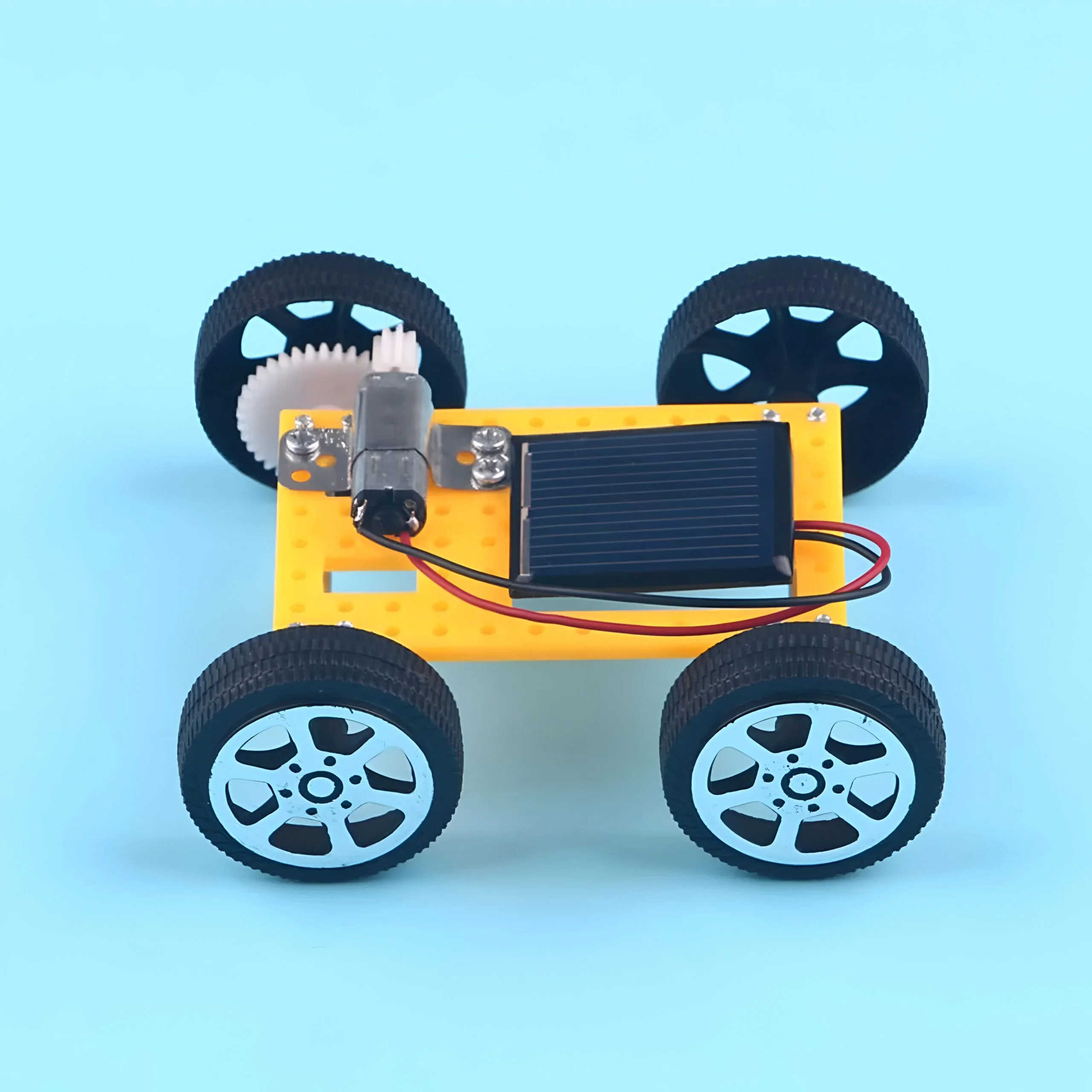 Mini Solar Powered DIY Car Kit for Kids