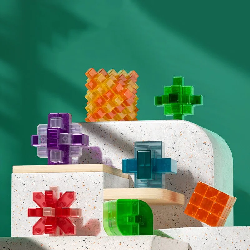3D IQ Brain Teaser Puzzle for Kids & Adults