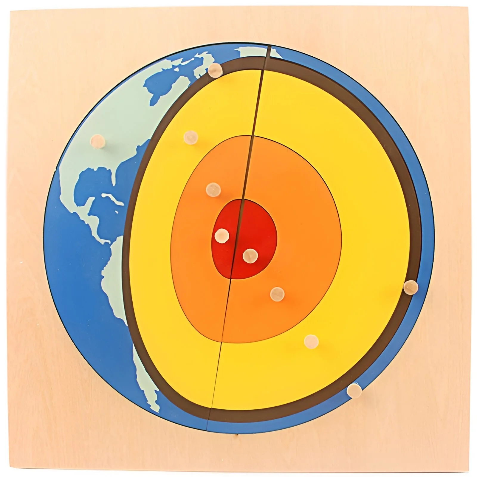 Montessori Wooden Solar System Puzzle