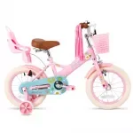 12 Inch Girls Bike with Doll Seat & Streamers