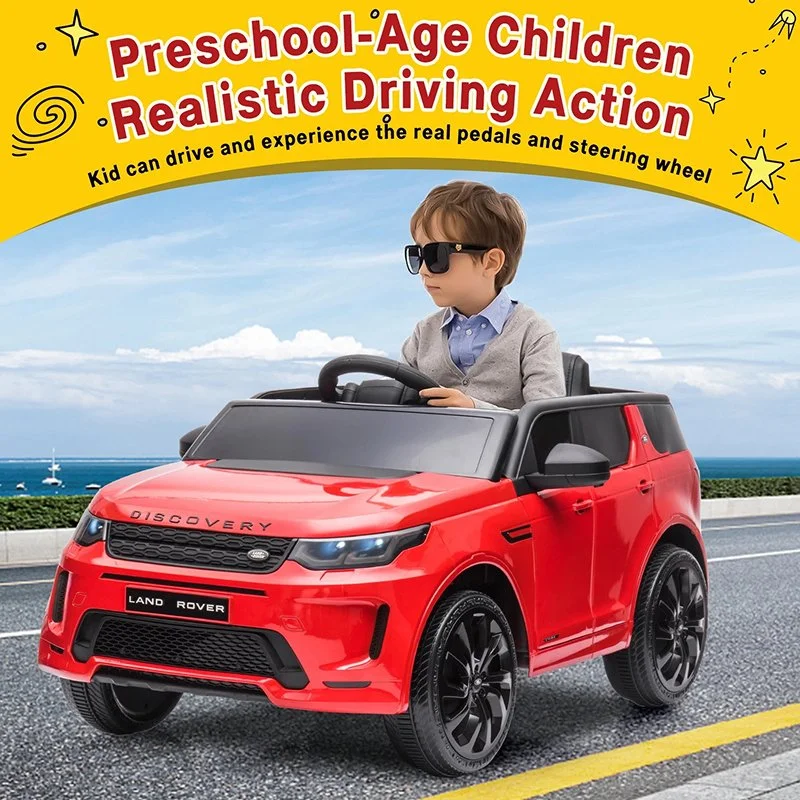 12V Electric Ride On Truck for Kids with Remote, MP3, Rocking Function & Lights