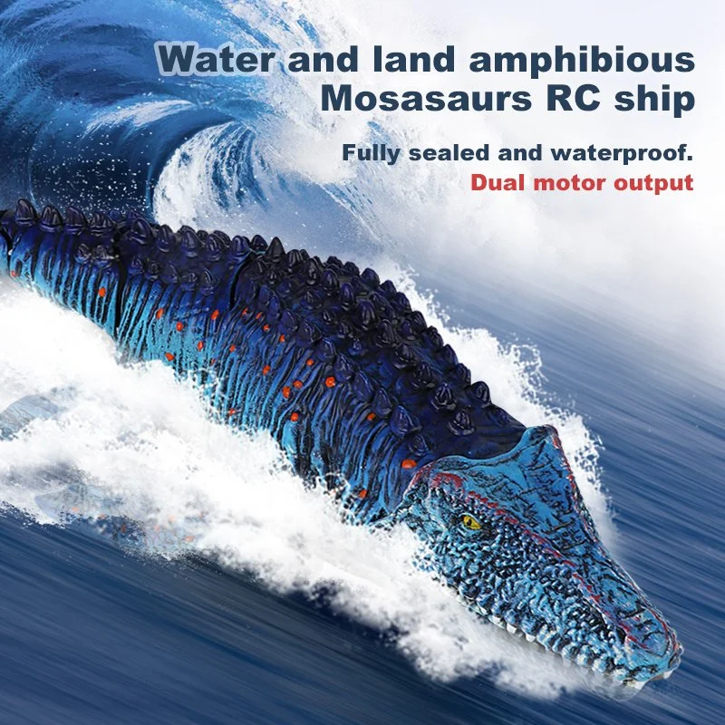 Remote Control Crocodile & Mosasaurus Water Toy – Outdoor RC Fun for Kids