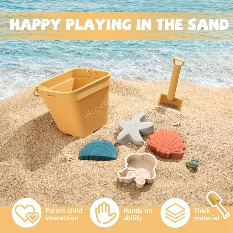 Children's Silicone Beach Toy Set