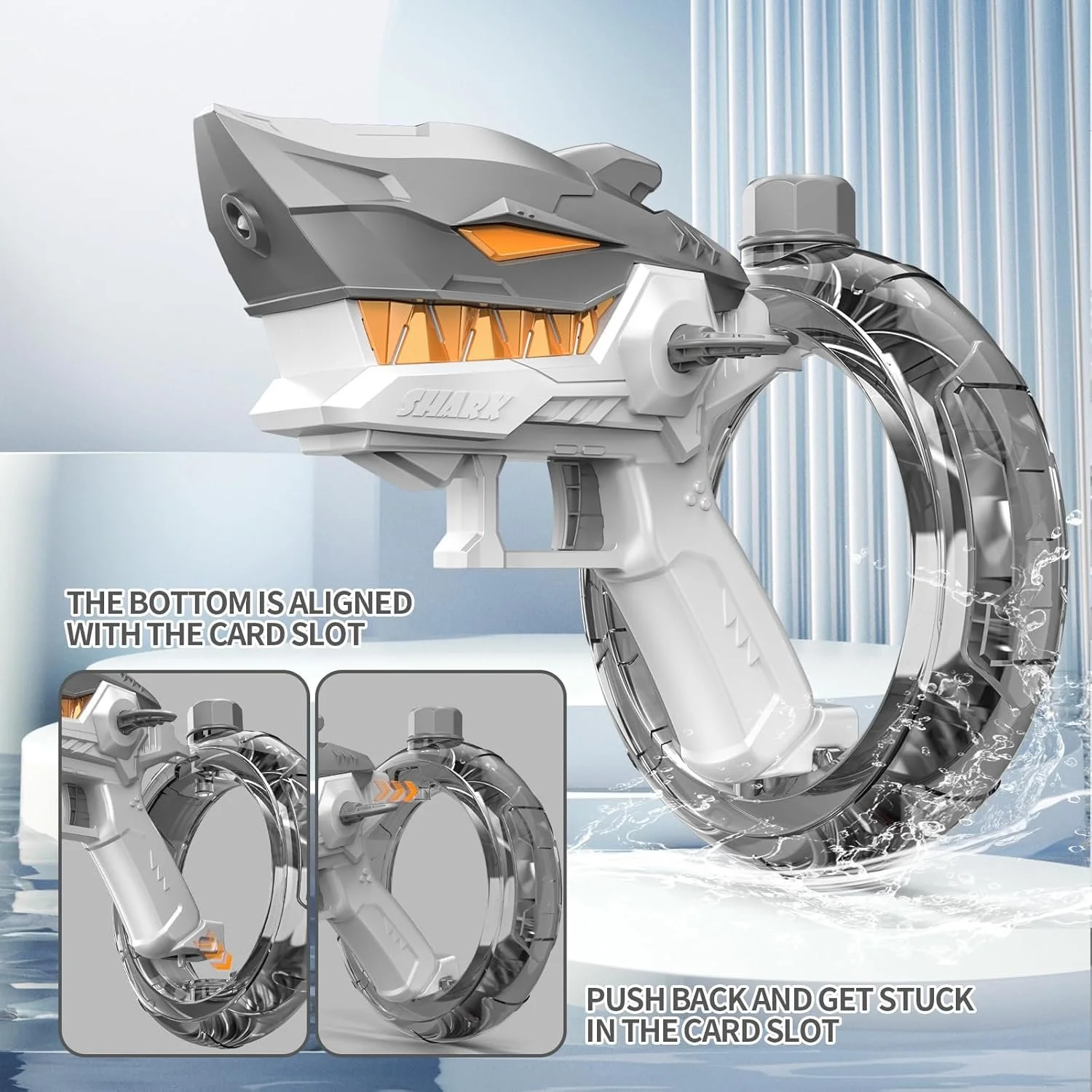 Electric Shark Water Gun